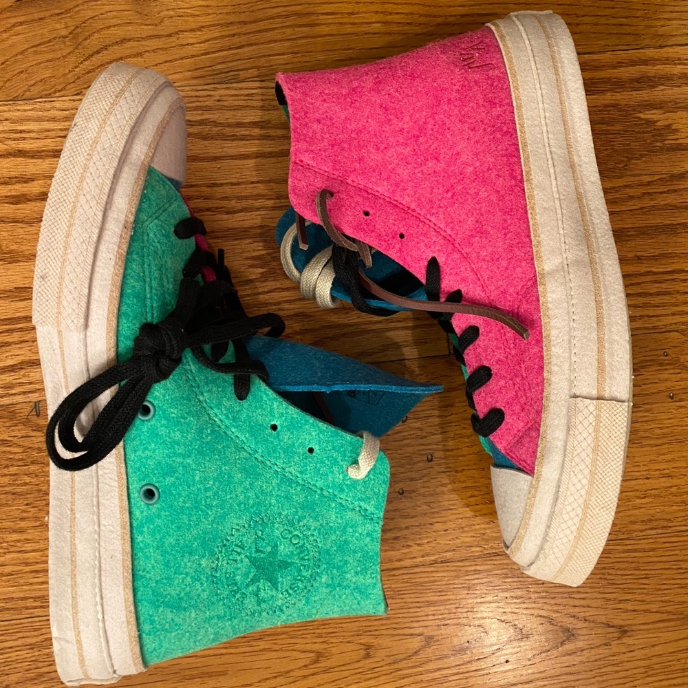 NWOT Converse x JW Anderson Felt Chuck 70